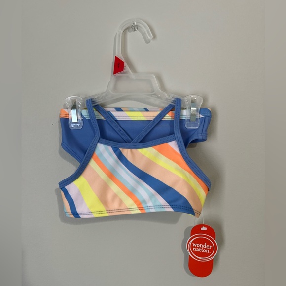 Wonder Nation Toddler Two-Piece Swimsuit Size 2T NWT - Picture 2 of 7